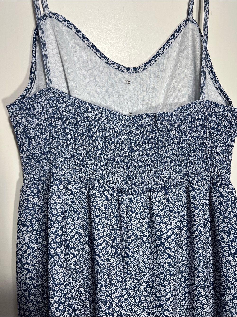 Sexy V Neck Backless Floral Summer Beach Dress Women Striped Button size XL - Picture 10 of 12